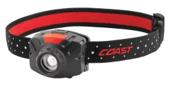 Coast FL60 415 lm Black LED Head Lamp AAA Battery