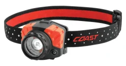 Coast FL85 615 lm Black LED Head Lamp AAA Battery