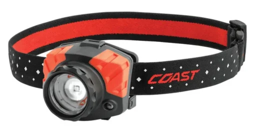 Coast FL85 615 lm Black LED Head Lamp AAA Battery