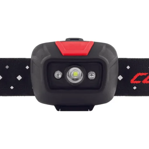 Coast FL19 330 lm Black/Red LED Head Lamp AAA Battery