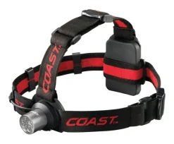 Coast HL5 175 lm Black LED Head Lamp AAA Battery
