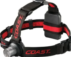 Coast HL5 175 lm Black LED Head Lamp AAA Battery
