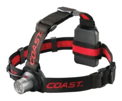 Coast HL4 145 lm Black LED Head Lamp AAA Battery