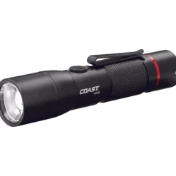 Coast HX5R 340 lm Black LED Rechargeable Flashlight CR123 Battery