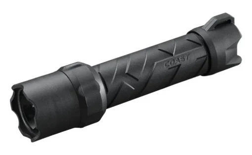 Coast Polysteel 400 440 lm Black LED Flashlight AAA Battery