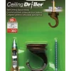 Cobra Brown/Silver Antique Steel Screw-In Self-Drilling Ceiling Hook 30 lbs. Capacity (Pack of 5)