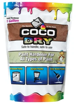 Coco Dry Coconut Coir Indoor/Outdoor Natural and Sustainable Paint Hardener Powder 1 gal.