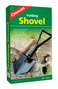 Coghlan's Black Shovel 9.625 in. H X 1.125 in. W X 23 in. L 1 pk
