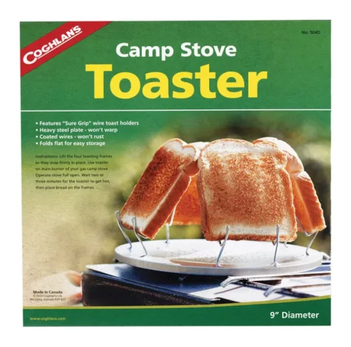 Coghlan's Camp Stove Silver Toaster 8.875 in. H X 9 in. W X 0.625 in. L 1 pk