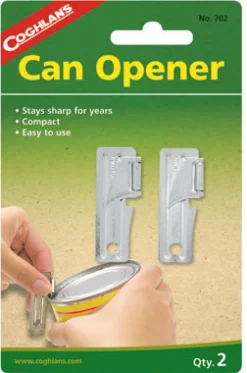 Coghlan's Can Opener 5.625 in. H X 3.750 in. W X 0.125 in. L 2 pk