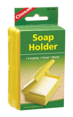 Coghlan's Yellow Soap Holder 4 in. H X 2-7/8 in. W X 1-3/4 in. L 1 pk