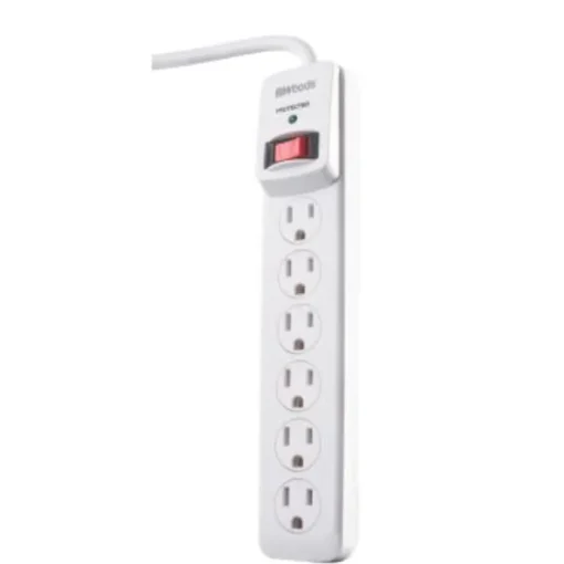 Coleman Cable 1000 J 4 ft. L 6 outlets Surge Protector (Pack of 6)