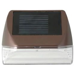 Coleman Cable Moonrays Solar Powered LED Deck Light 6 pk (Pack of 6)