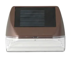 Coleman Cable Moonrays Solar Powered LED Deck Light 6 pk (Pack of 6)