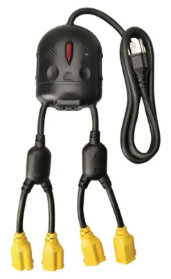 Coleman Cable Penta Power 14/3 125 V 4 ft. L Power Adapter