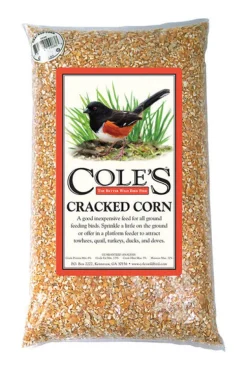 Cole's Assorted Species Cracked Corn Wild Bird Food 10 lb