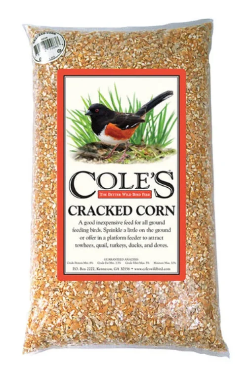 Cole's Assorted Species Cracked Corn Wild Bird Food 10 lb