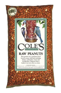 Cole's Assorted Species Raw Peanuts Wild Bird Food 5 lb