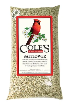 Cole's Assorted Species Safflower Seeds Wild Bird Food 10 lb