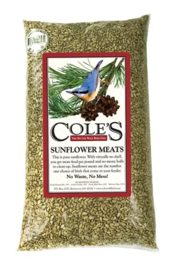 Cole's Assorted Species Sunflower Meats Wild Bird Food 20 lb