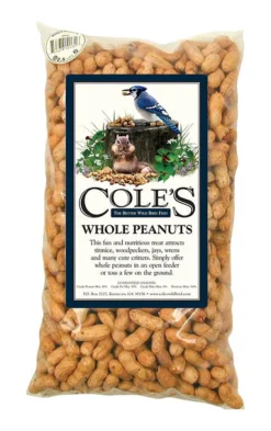 Cole's Assorted Species Whole Peanuts Wild Bird Food 2.5 lb