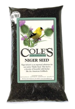 Cole's Finch Niger Seed Wild Bird Food 5 lb
