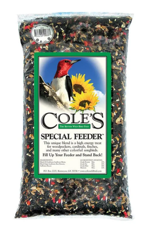 Cole's Special Feeder Assorted Species Black Oil Sunflower Wild Bird Food 5 lb