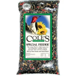 Cole's Special Feeder Wild Bird Black Oil Sunflower Bird Seed 10 lb