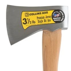 Collins 3.5 lb Single Bit Axe 35 in. Wood Handle