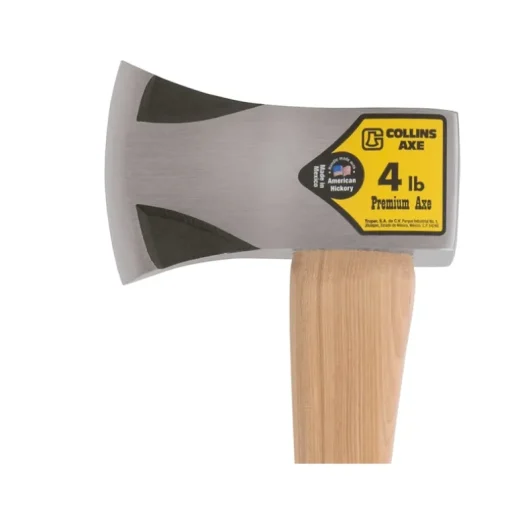 Collins 4 lb Single Bit Splitting Axe 34 in. Wood Handle