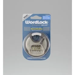 Combination Discus Lock With 4 Dials, Resettable