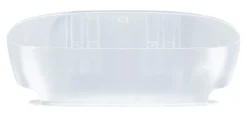 Command Clear Frosted Plastic Shower Caddy 11.375 L x 4.75 H x 4.625 W in.