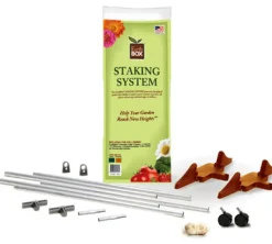 Container Garden Kit Staking System, Terra Cotta