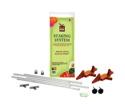 Container Garden Kit Staking System, Terra Cotta