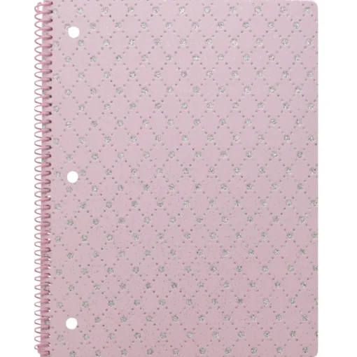 Continental Accessory Pink Recyclable Highly-Fashionable Notebook 8 L x 10.5 W in.