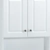 Continental Cabinets 28 in. H x 23 in. W x 6-1/2 in. D Square Semi-Gloss White Bath Storage Cabinet