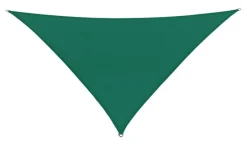 Coolaroo Polyethylene Triangle Shade Sail Canopy 12 ft. H X 12 ft. W X 12 ft. L