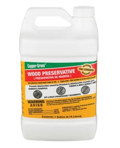 Copper Green Flat Green Oil-Based Wood Preservative 1 gal. (Pack of 4)