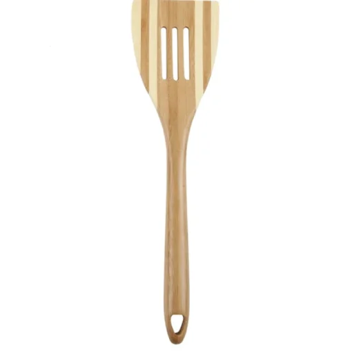 Core Kitchen Pro Chef 12 in. L Beige Bamboo Slotted Spatula
