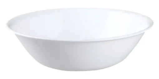 Corelle Livingware White Glass Winter Winter Frost Oven Safe Serving Bowl 2 qt.
