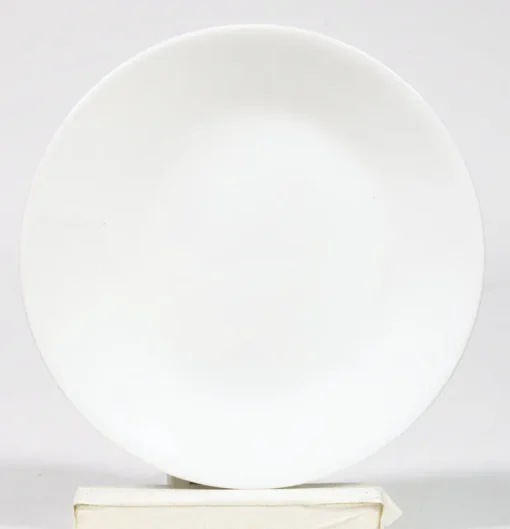 Corelle White Winter Frost Glass Stackable Bread and Butter Plate 6-1/2 Dia. in. (Pack of 6)