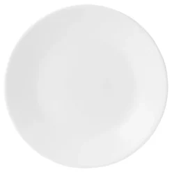 Corelle White Winter Frost Glass Stackable Bread and Butter Plate 6-1/2 Dia. in. (Pack of 6)