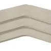 CORNER SHELF 30" GRAY