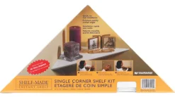 CORNER SHELF 12" WHITE