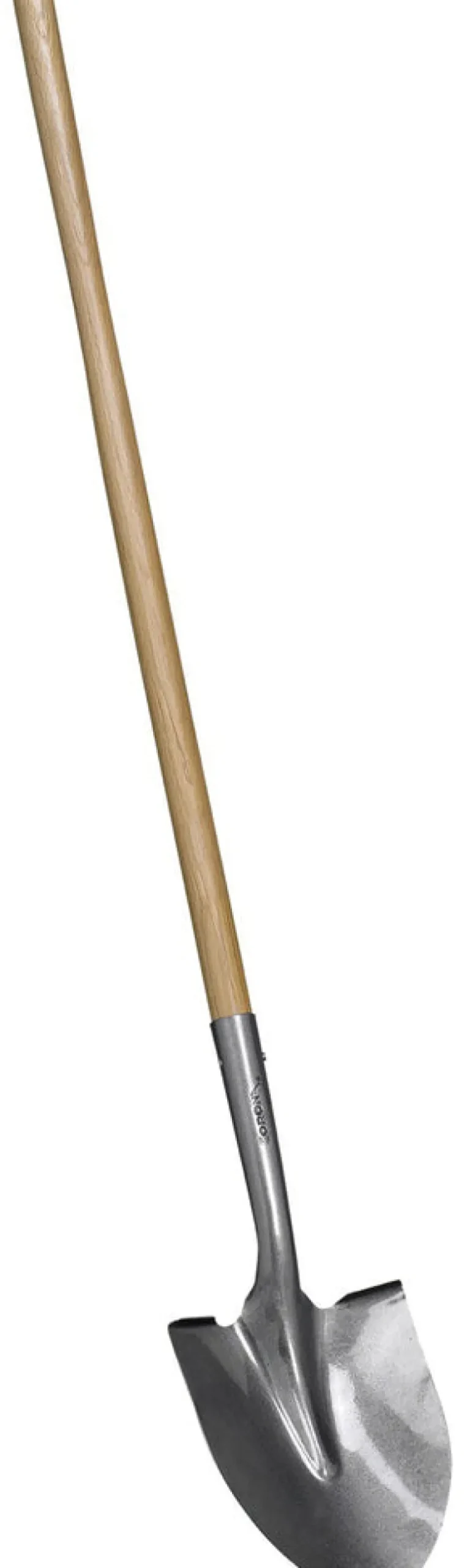 Corona 56.06 in. Steel Round Shovel Wood Handle