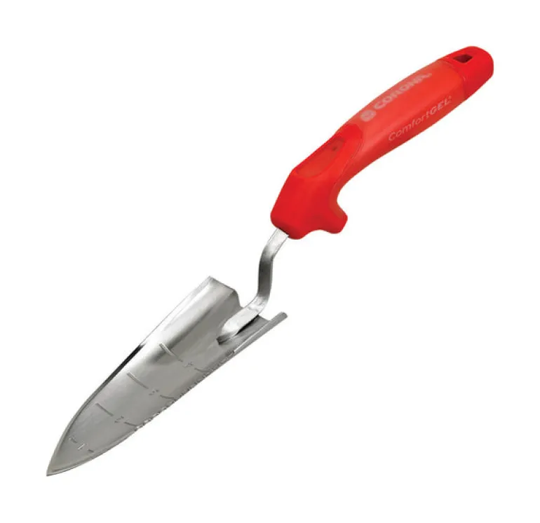 Corona ComfortGel 13.3 in. Stainless Steel Garden Hand Transplanter Poly Handle