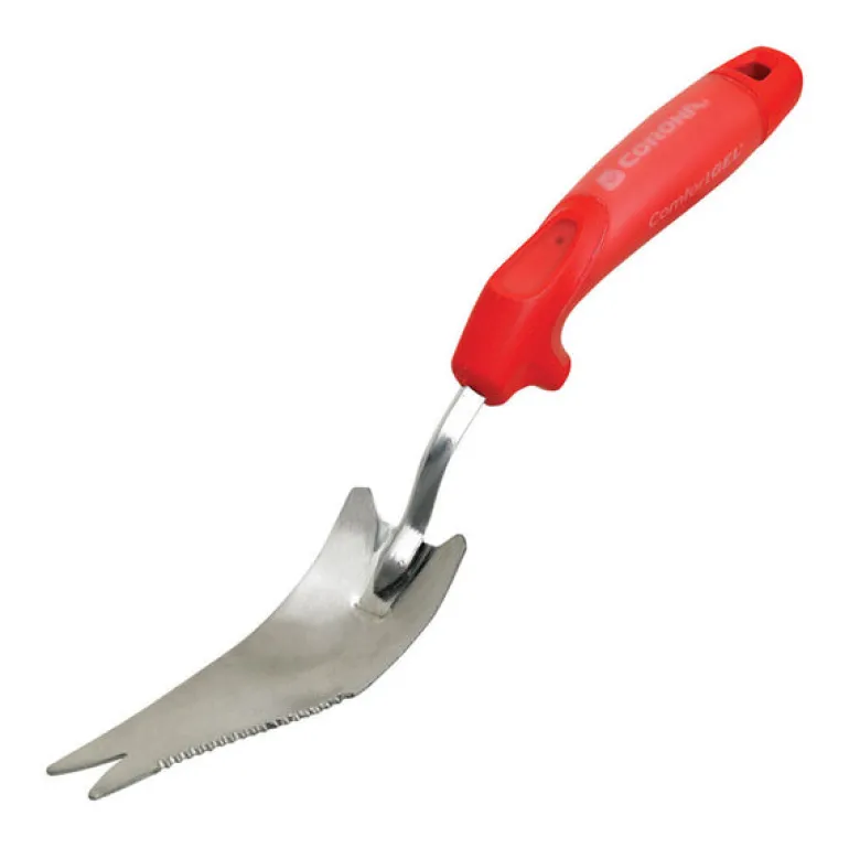 Corona ComfortGEL 13.25 in. Stainless Steel Weeder Polymer Handle