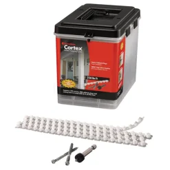 Cortex Azek No.20 X 2-3/4 in. L White Torx Ttap Star Head Trim Screws and Plugs Kit