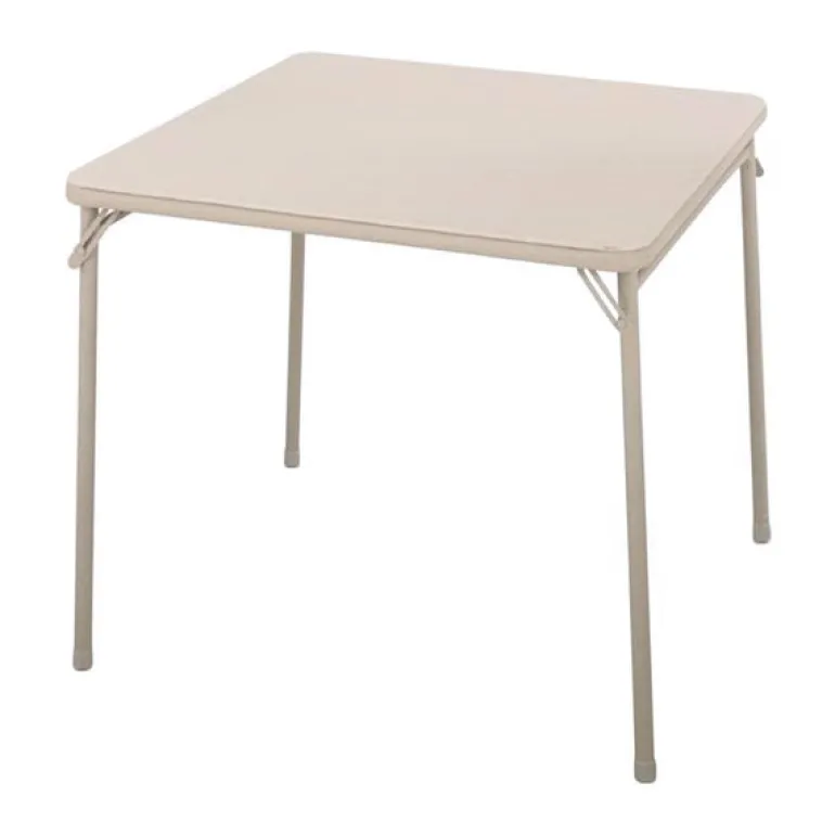 Cosco 28 in. H x 33-3/4 in. W x 33-3/4 in. L Square Folding Table
