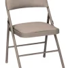Cosco Cushioned Chair Sand (Pack of 4)